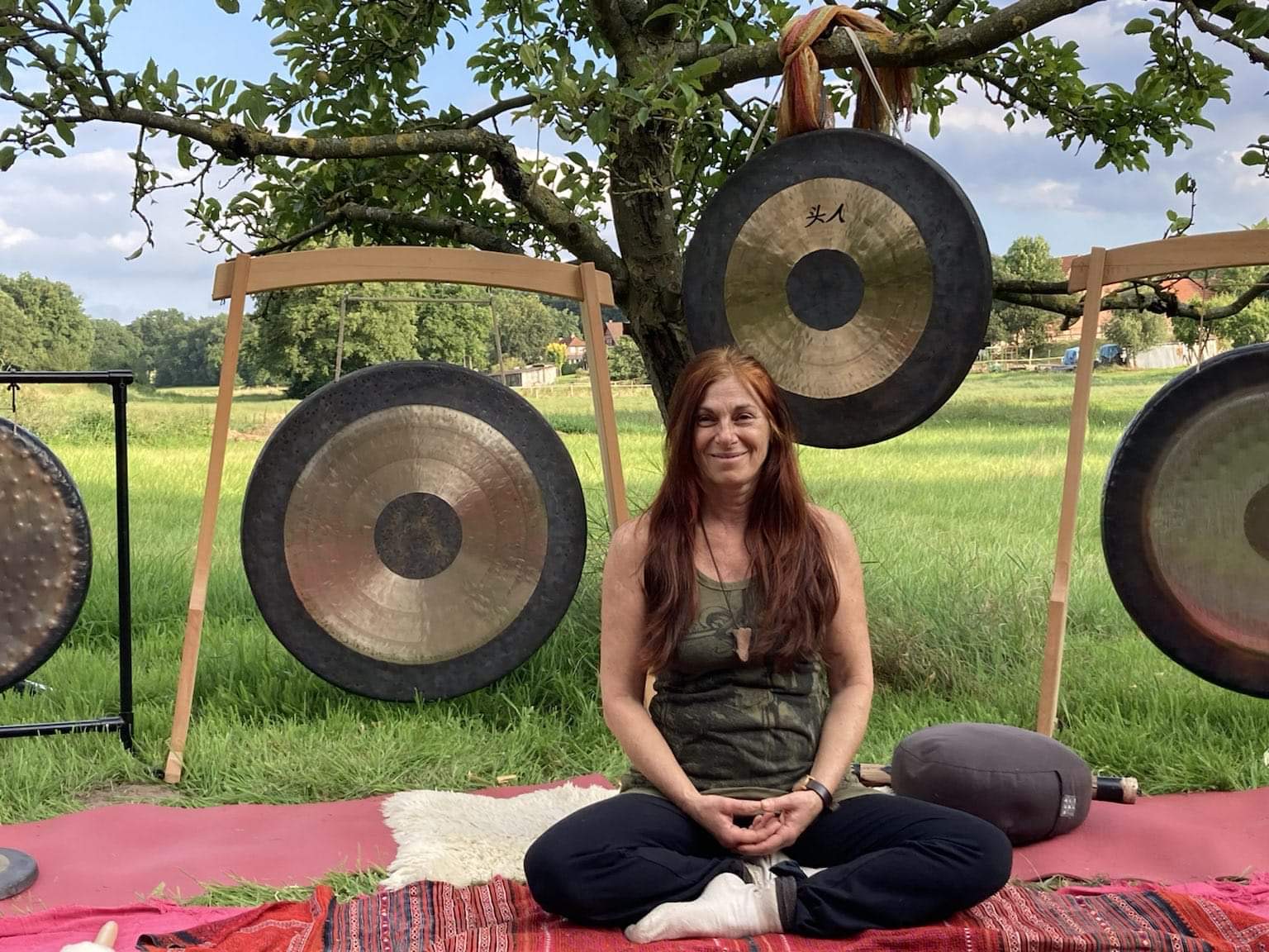 Yogalehrerin Sabine Schäfer
